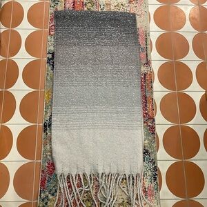 MERSEA Women Always by The Sea Grey Ombré Cozy Wrap Scarf